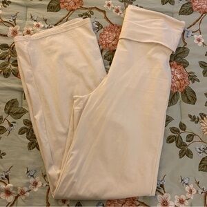 H&M fold over waist Jersey pants